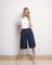 Close to my heart London bermuda linshorts dame Shorts woven Navy