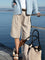 Close to my heart London bermuda linshorts dame Shorts woven Taupe