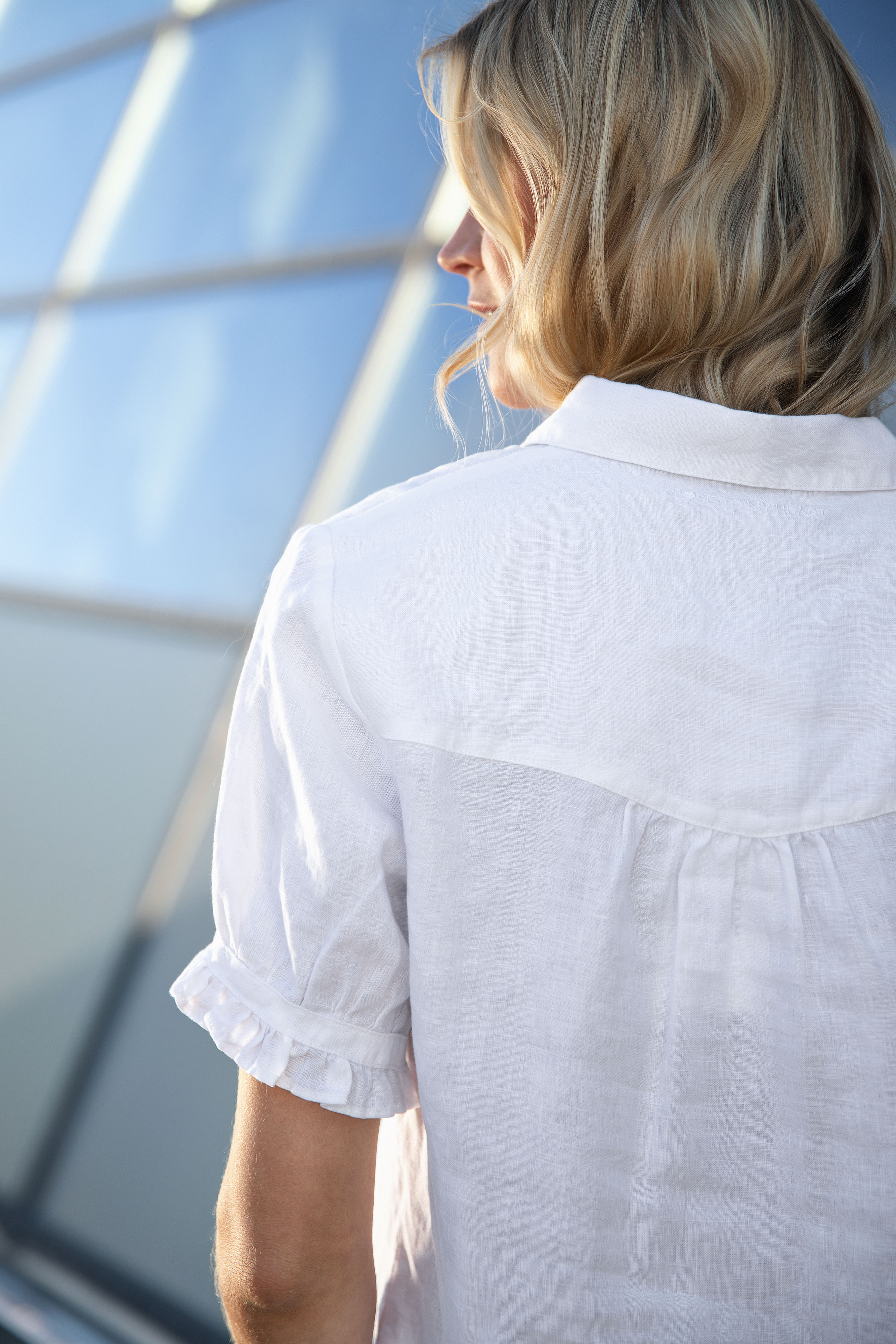 Close to my heart Lucy blouse Blouse White