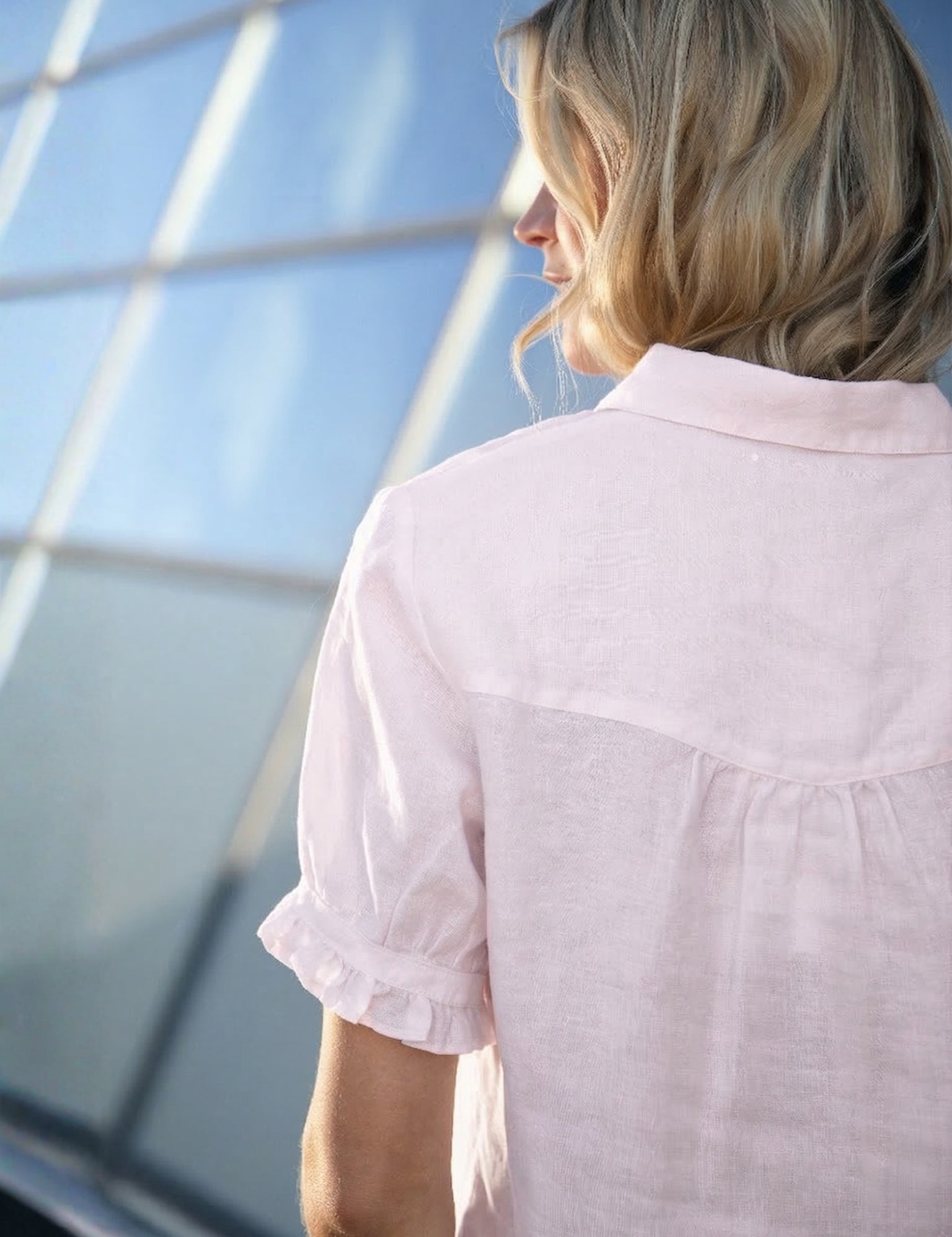 Close to my heart Lucy lin bluse Blouse Barely Pink