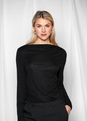 Close to my heart Lumi langermet ull genser Top Black