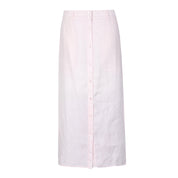 Close to my heart Lydia midi lin skjørt Skirt woven Barely Pink