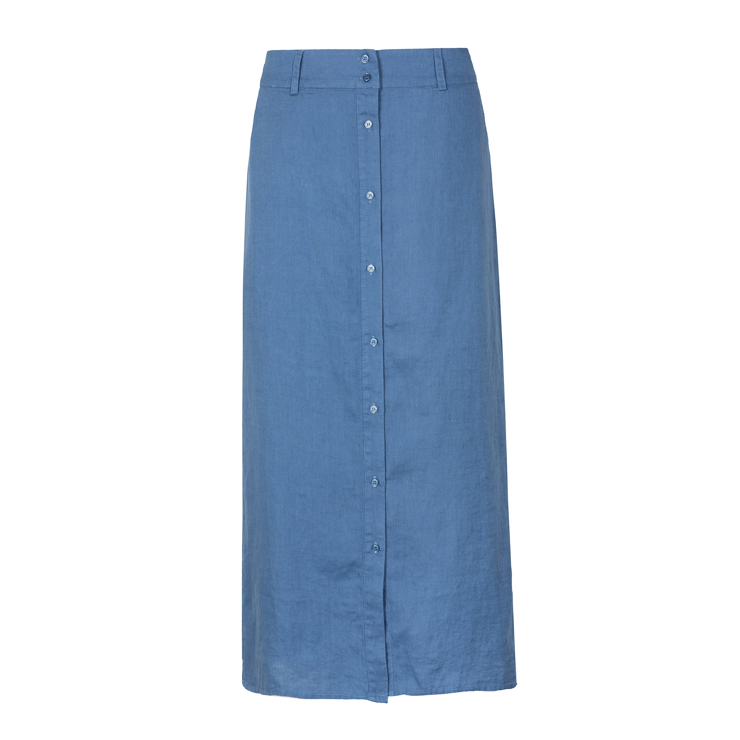 Close to my heart Lydia midi skirt Skirt woven Washed Blue