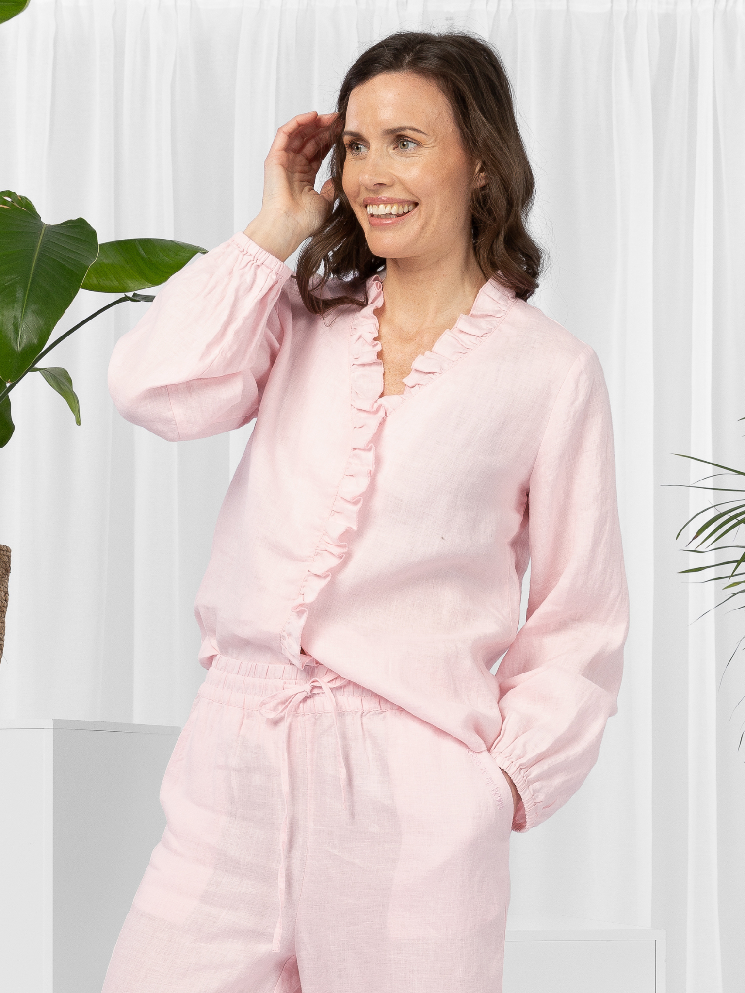 Close to my heart Lynnie Blouse Blouse Barely Pink