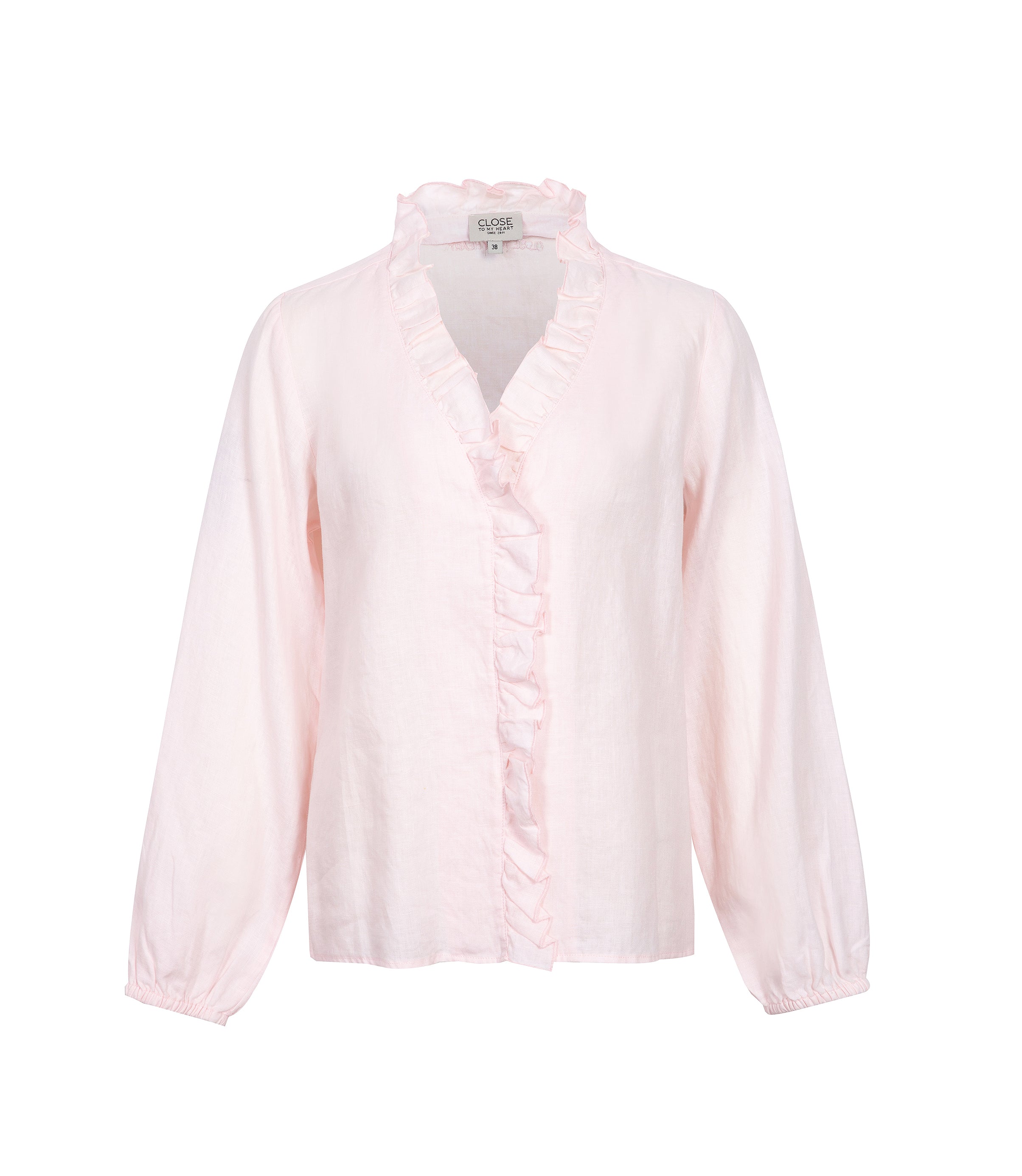 Close to my heart Lynnie lin bluse Blouse Barely Pink