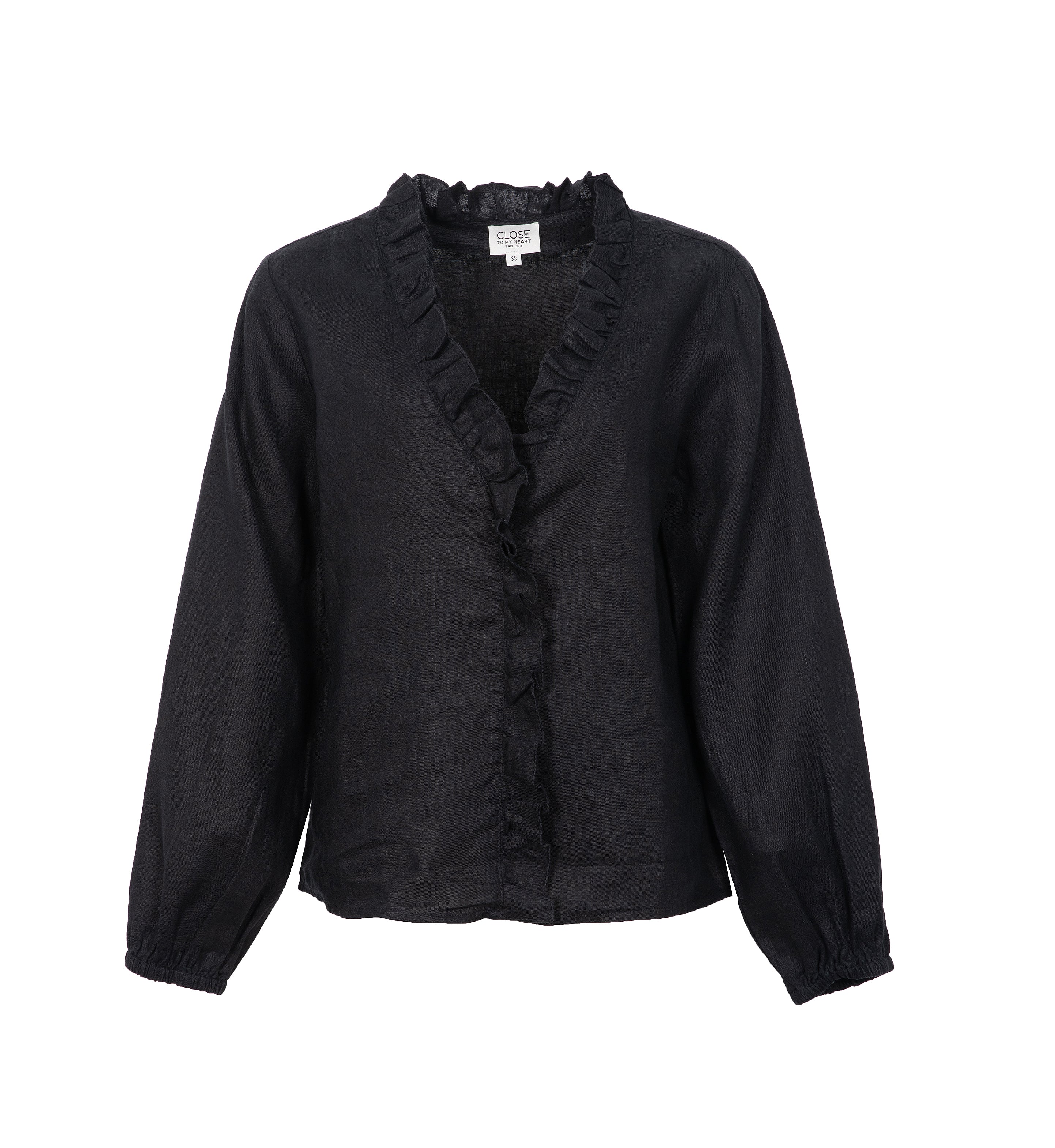 Close to my heart Lynnie linbluse dame Blouse Black