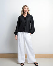 Close to my heart Lynnie linbluse dame Blouse Black