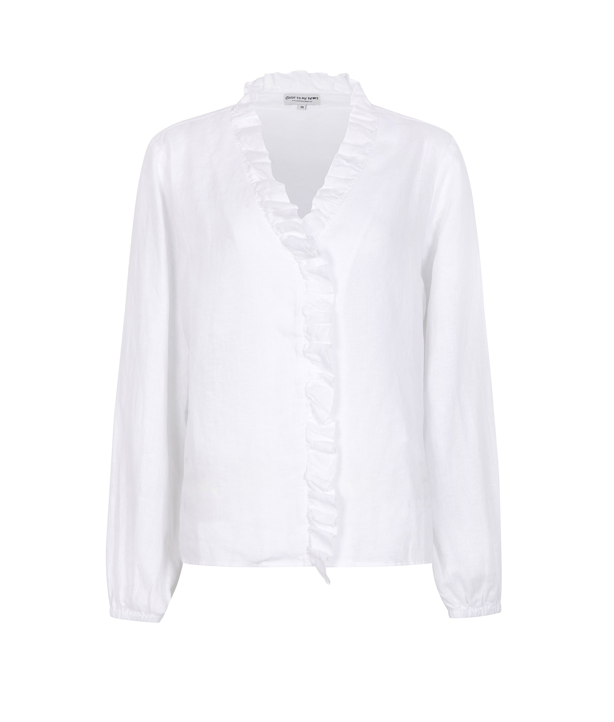Close to my heart Lynnie linbluse dame Blouse White