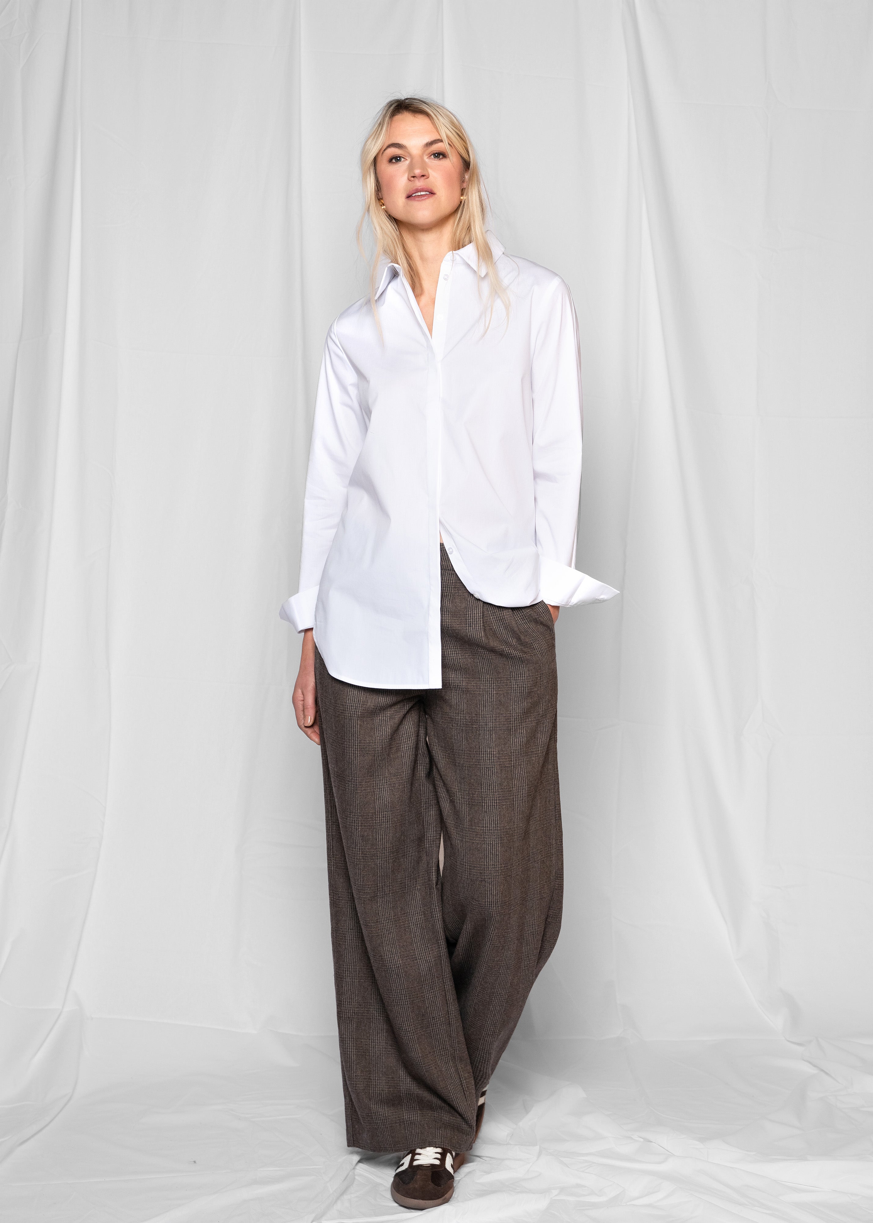 Close to my heart Mabel bukse Pant Black Check