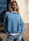 Close to my heart Marcie sweater Sweater knitted Blue Sea
