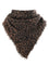 Close to my heart Maya leo print Scarf Cocoa Leo
