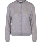 Close to my heart Michela merino cardigan Cardigan basic Grey Melange