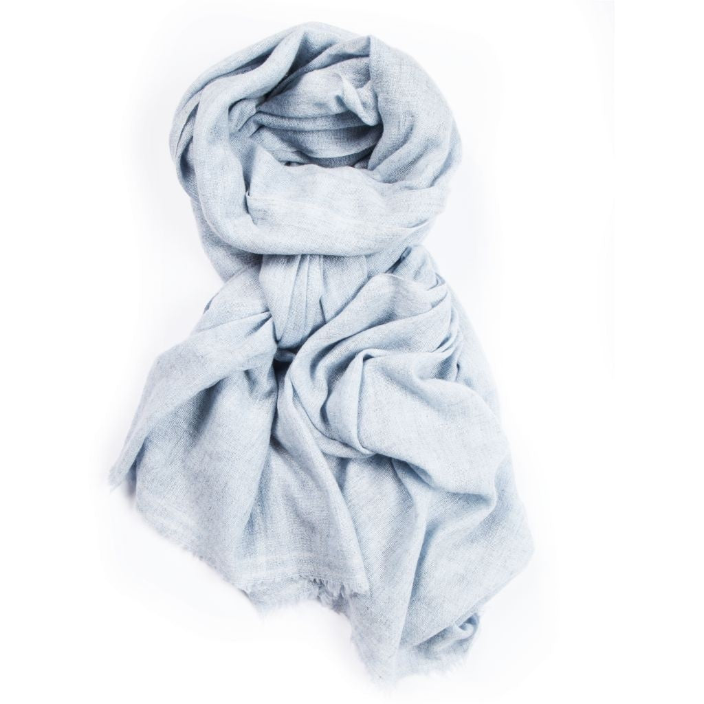 Close to my heart Mie Grand kasjmir skjerf Scarf Light Blue