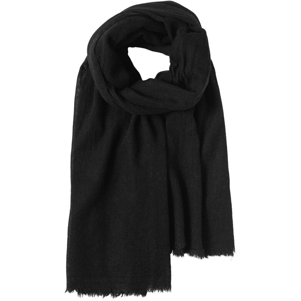 Close to my heart Mie Midway shawl Scarf Real Black