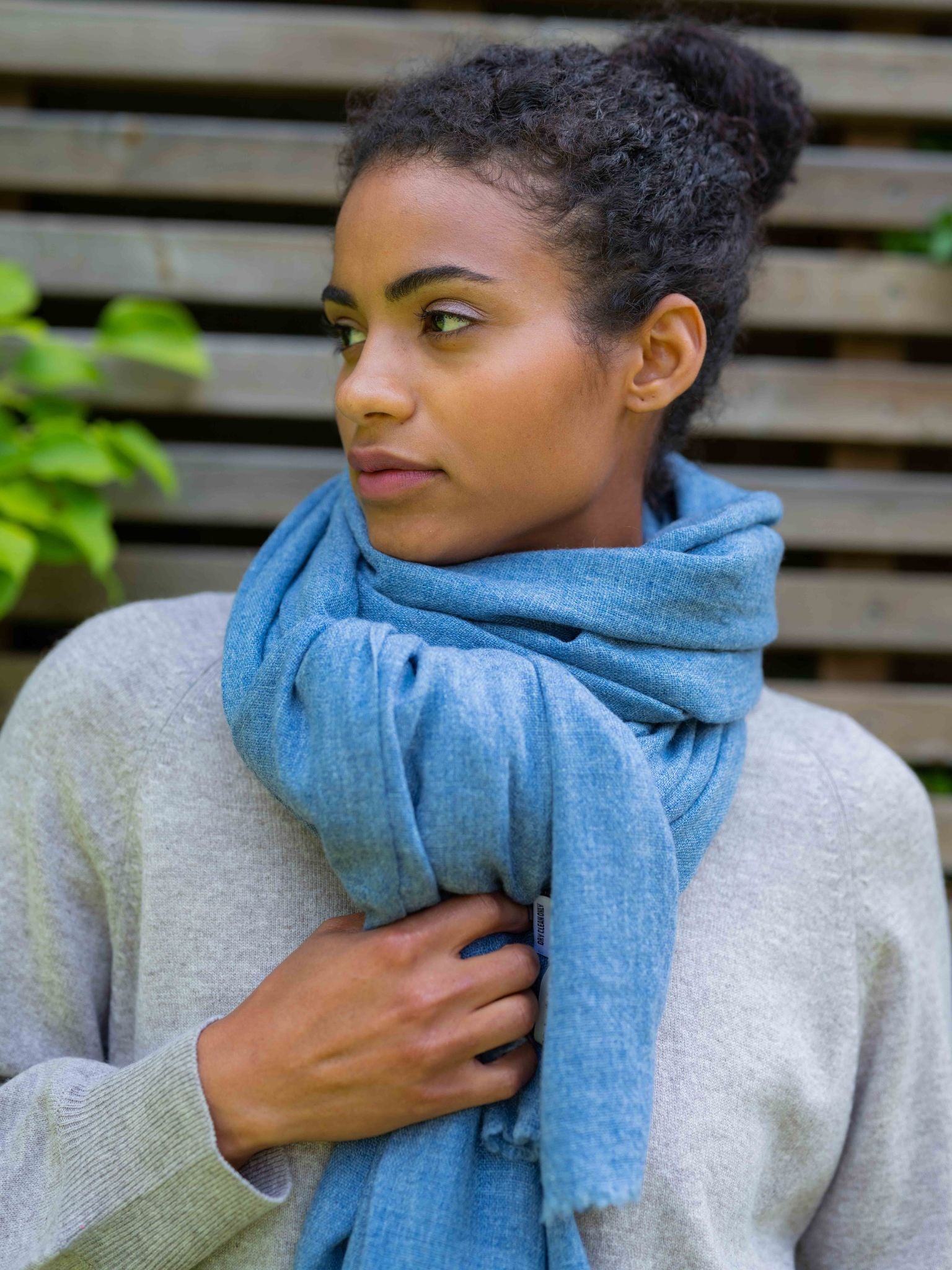 Close to my heart Mie Midway skjerf Scarf Blue