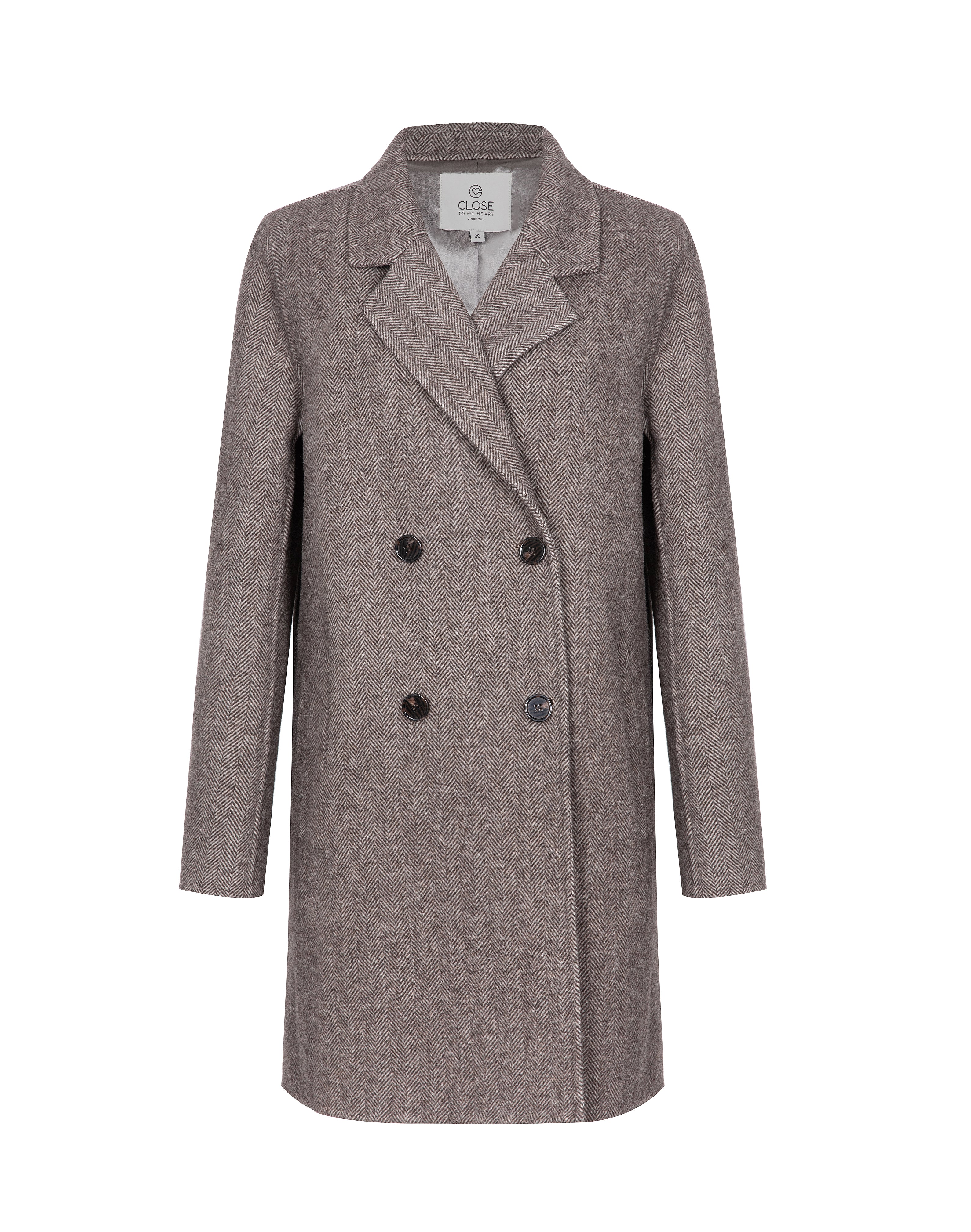 Close to my heart Morgan coat Coat Herringbone