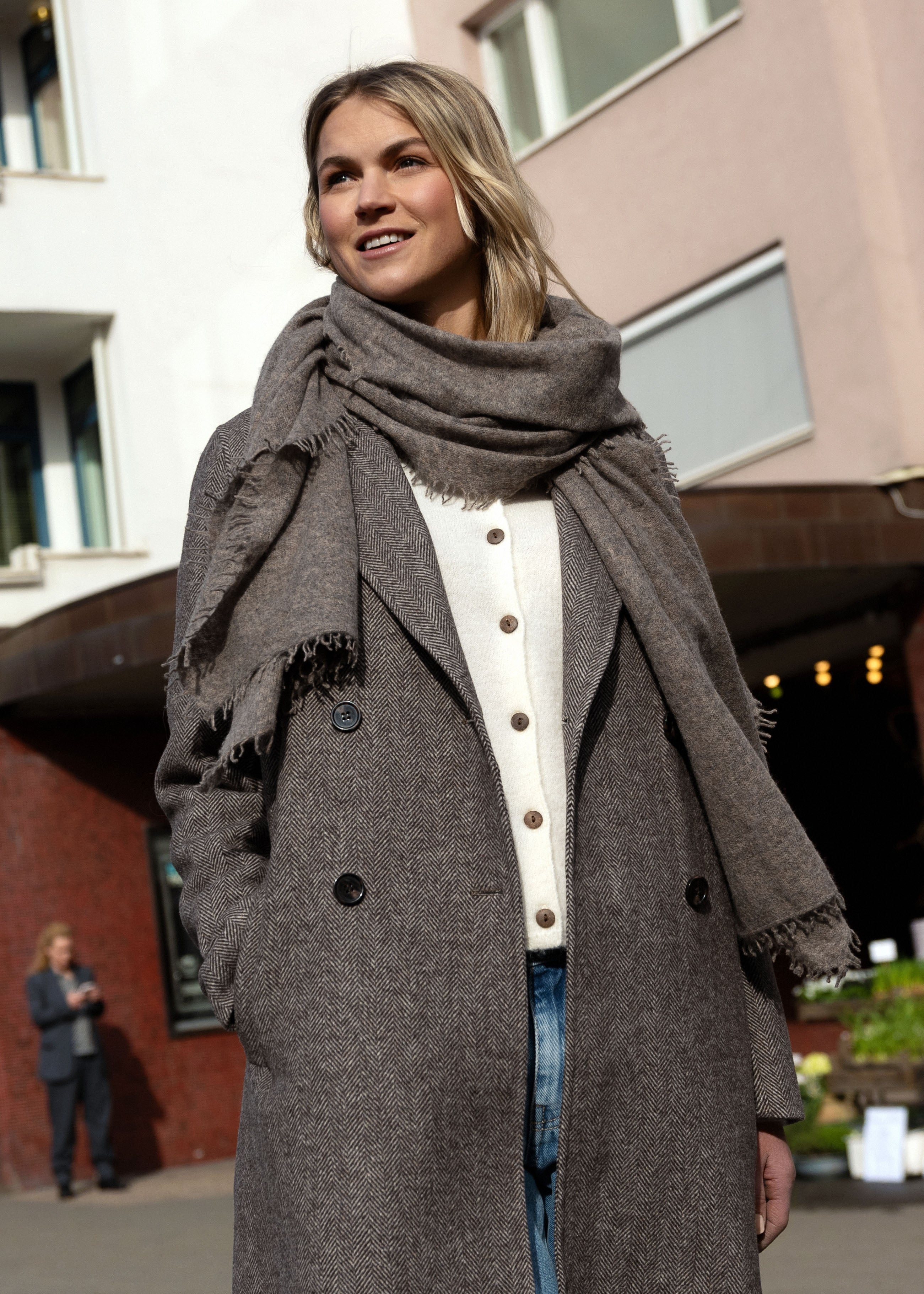 Close to my heart Morgan coat Coat Herringbone