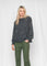 Close to my heart Nikita kid mohair genser Sweater knitted Charcoal