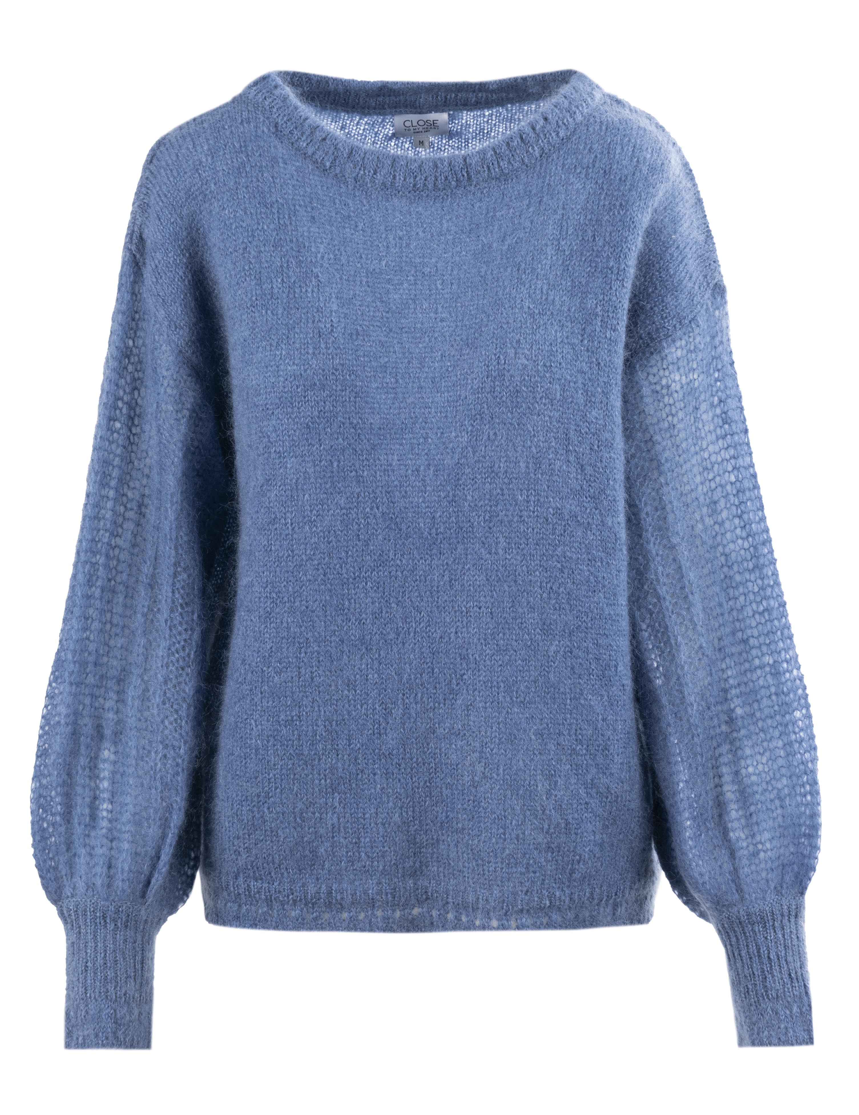Close to my heart Nikita sweater Sweater knitted Washed Blue
