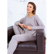 Close to my heart Nola merino cashmere sweater Sweater knitted Stone