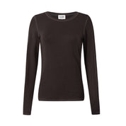 Close to my heart North langermet ull genser T-shirt L/S Chocolate