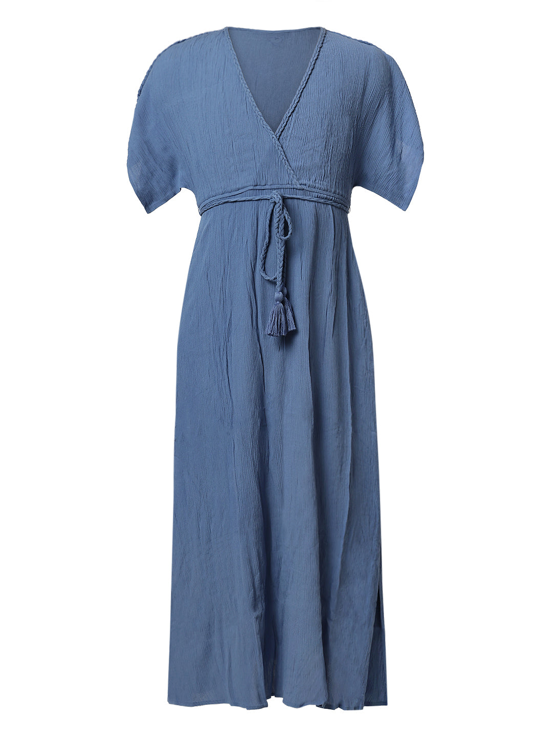 Close to my heart Ocean viscose kjole Dress woven Washed Blue