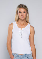 Close to my heart Paris tank topp Tank top White