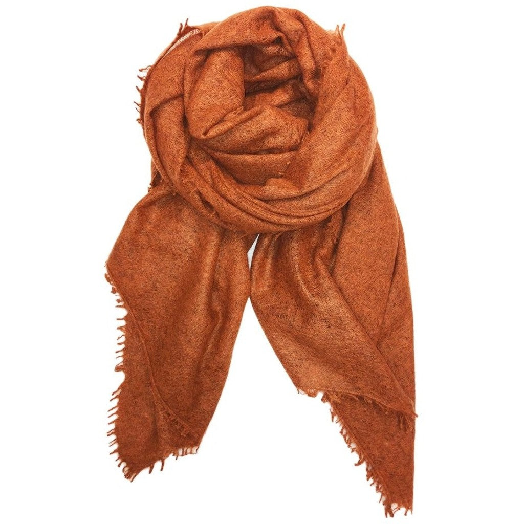 Close to my heart Pemba Cashmere Scarf Scarf Orange