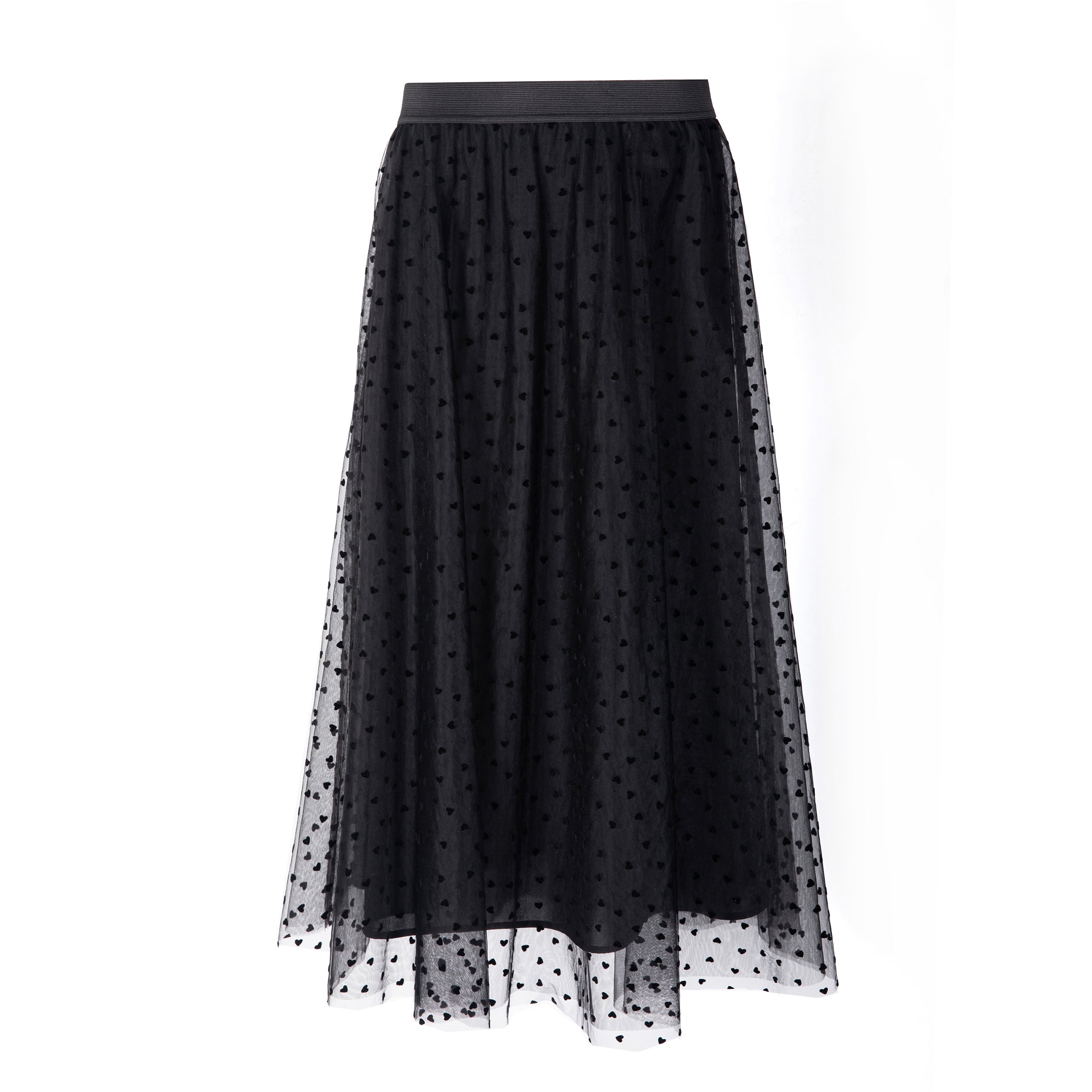 Close to my heart Penelope tyll skjørt Skirt Black