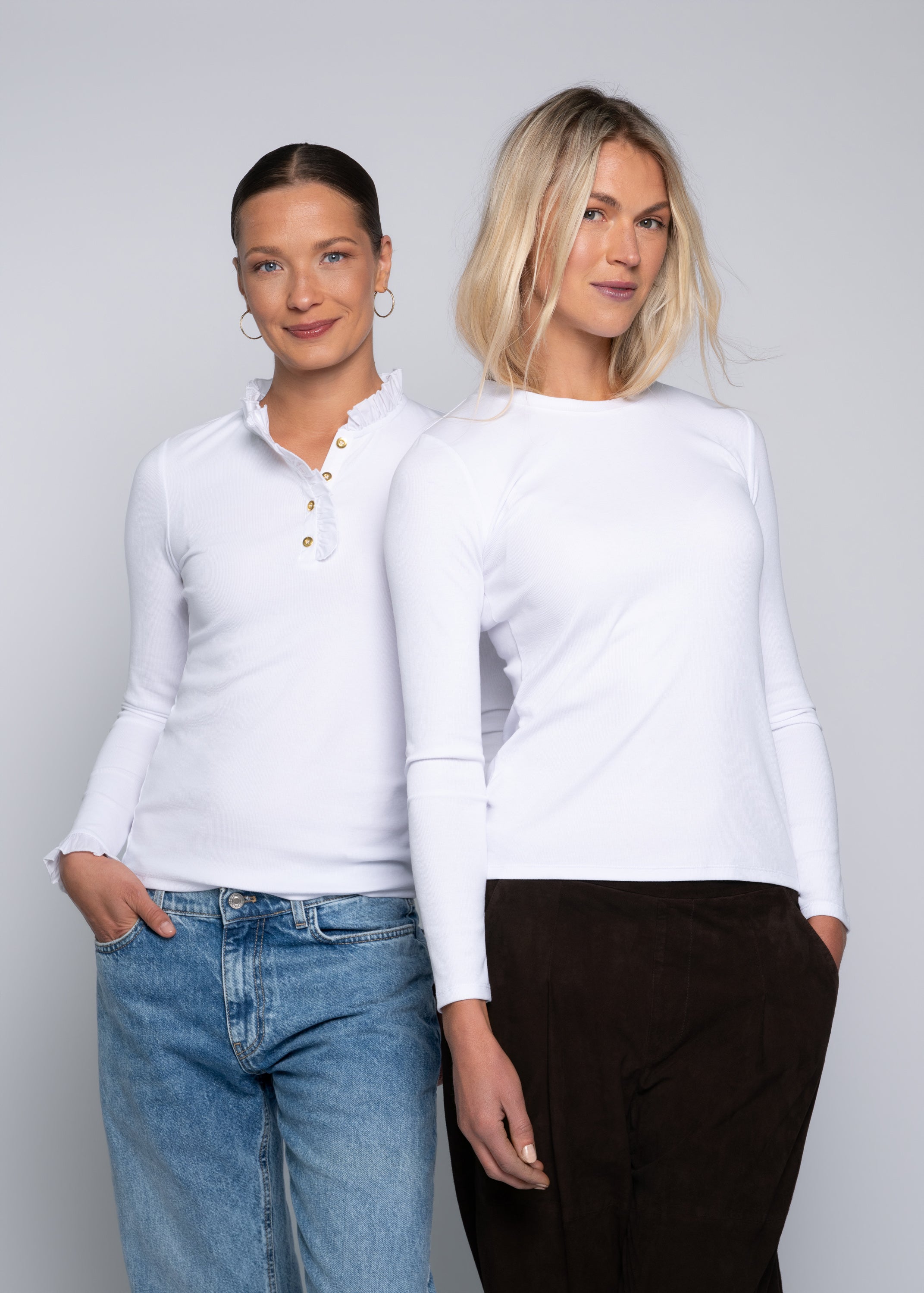 Close to my heart Piper langermet t-shirt T-shirt L/S White