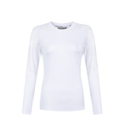Close to my heart Piper langermet t-skjorte dame T-shirt L/S White