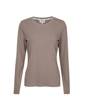 Close to my heart Piper long sleeve top T-shirt L/S Coffee