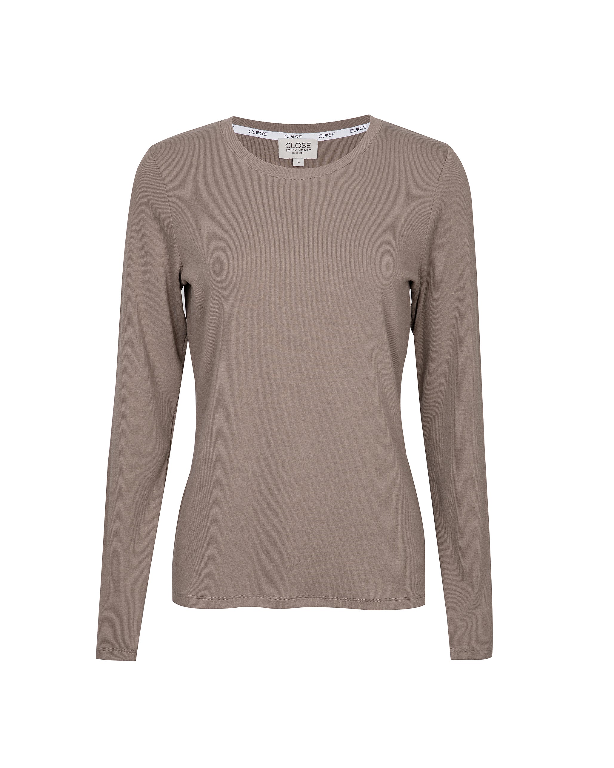 Close to my heart Piper long sleeve top T-shirt L/S Coffee