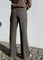 Close to my heart Porter Flared pant Pants woven Brown melange