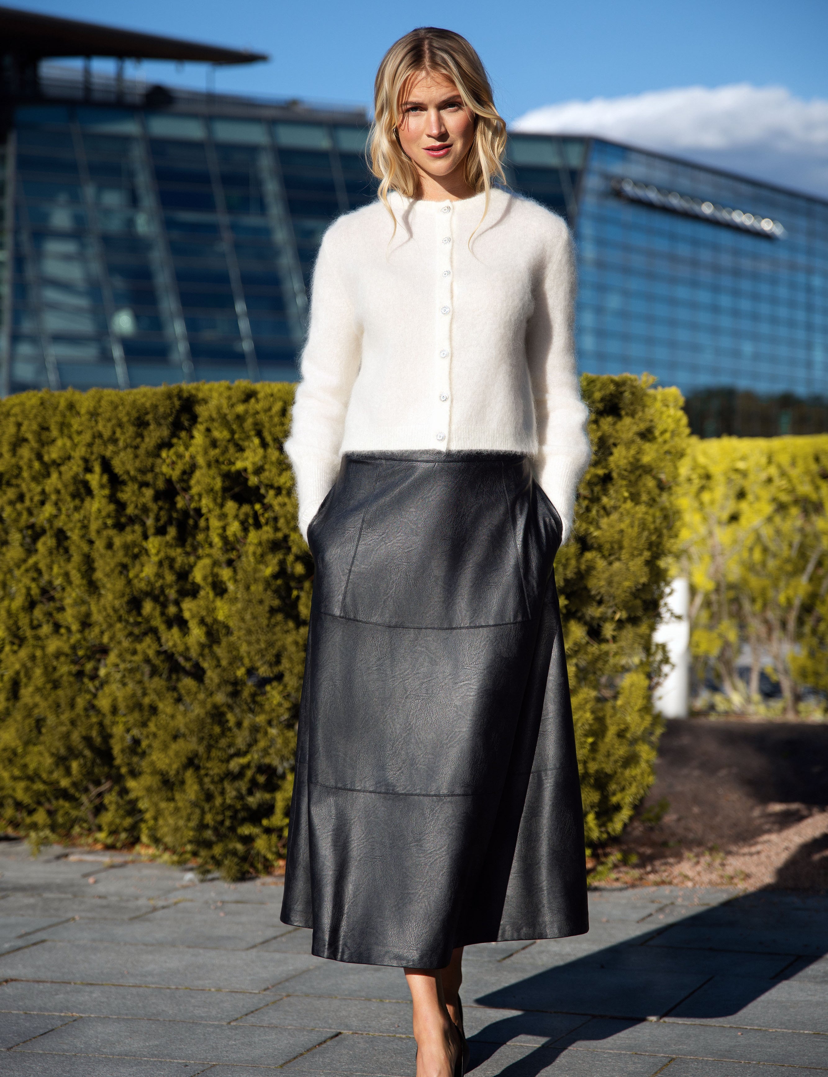 Close to my heart Rachel Vegan skirt Skirt Black