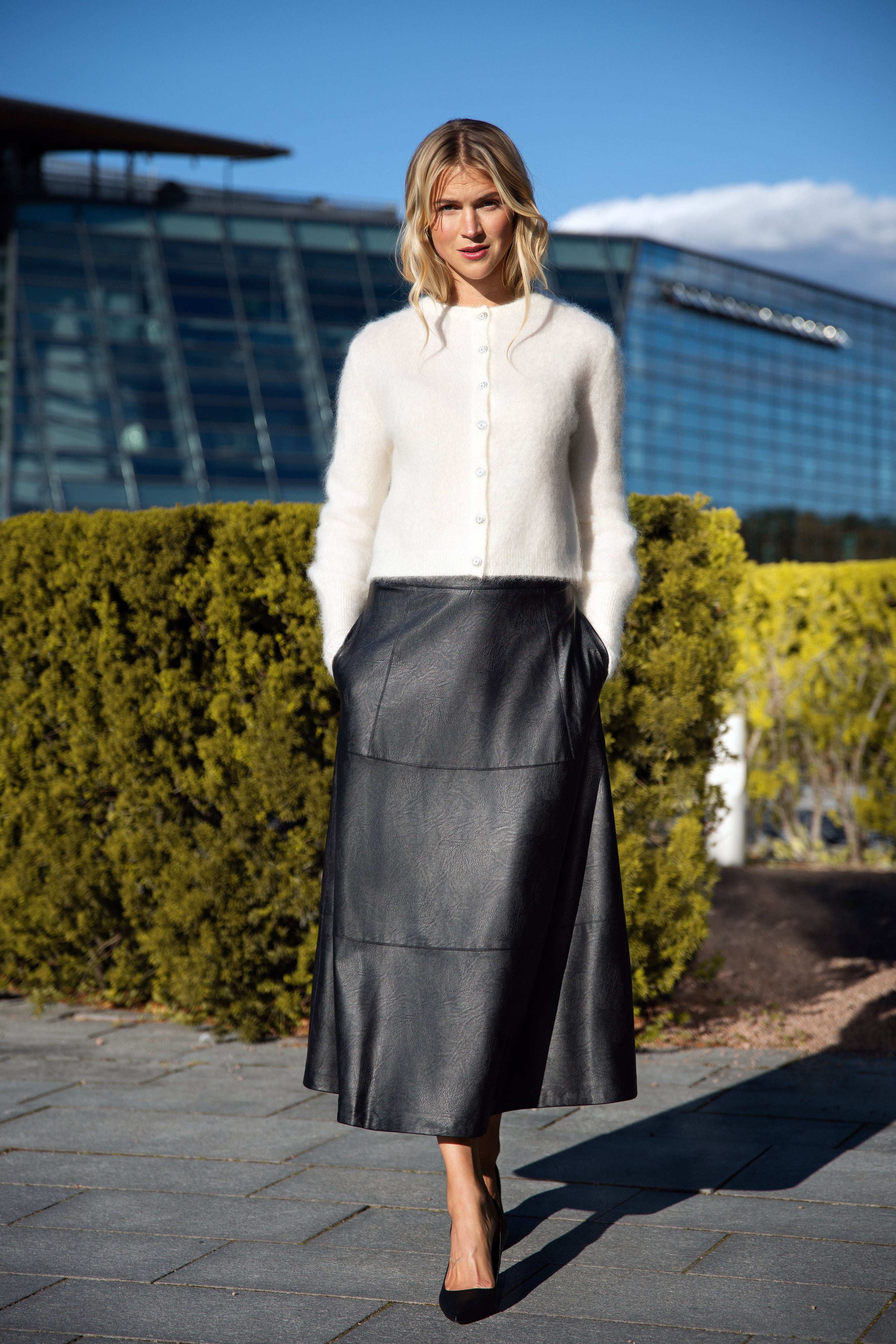 Close to my heart Rachel Vegan skirt Skirt Black