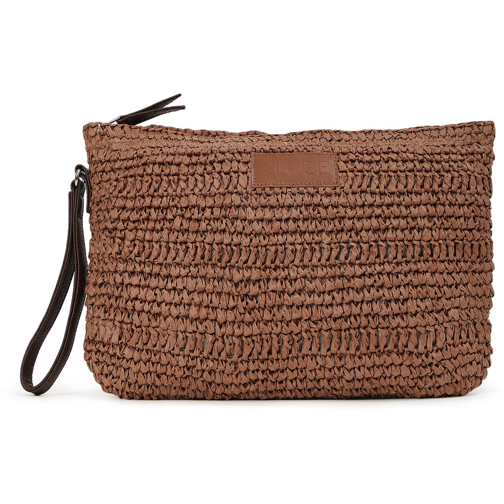 Close to my heart Raffia pouch veske Bag Earth
