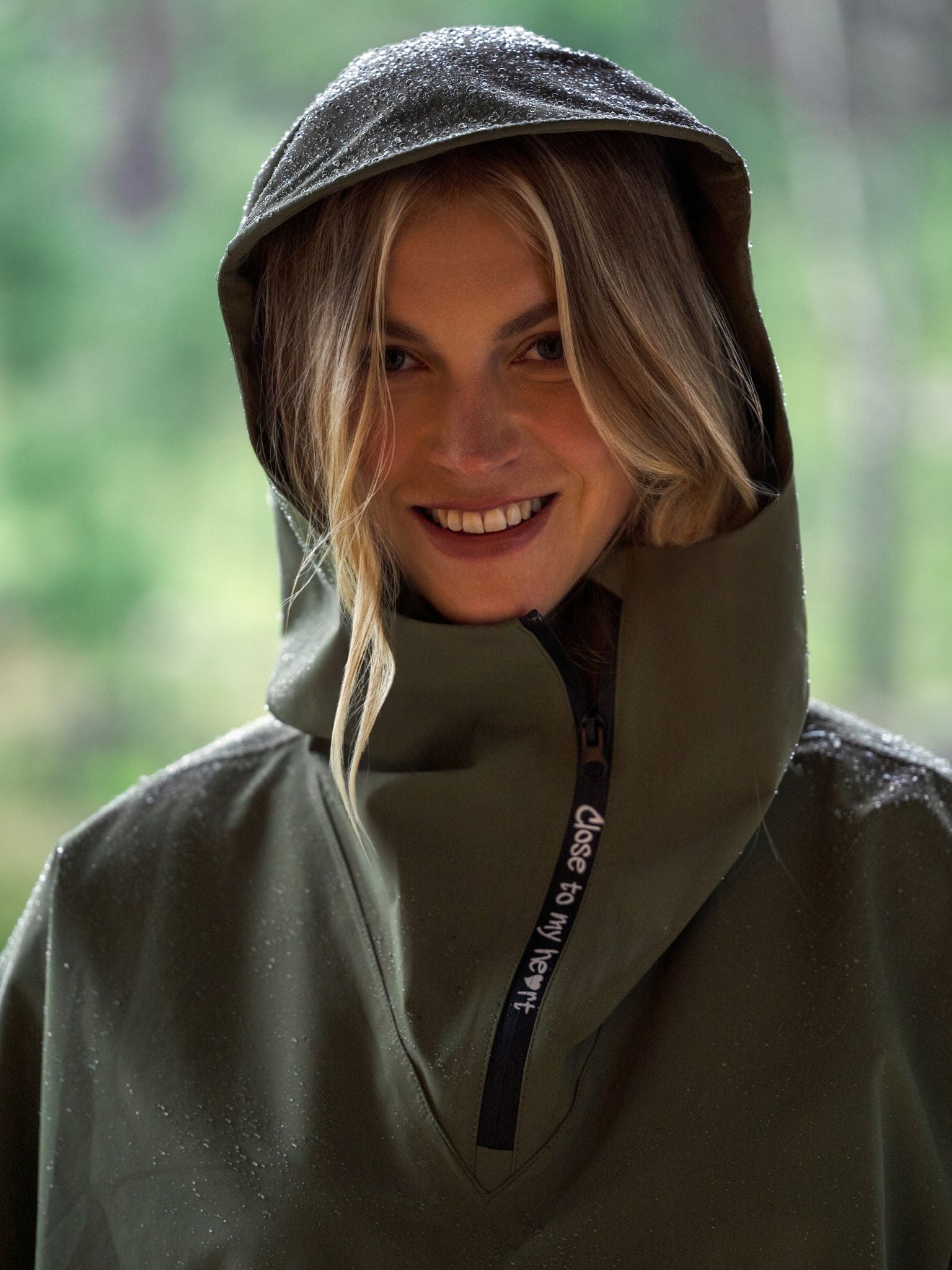 Close to my heart Rain regnponcho - vanntett Poncho Army