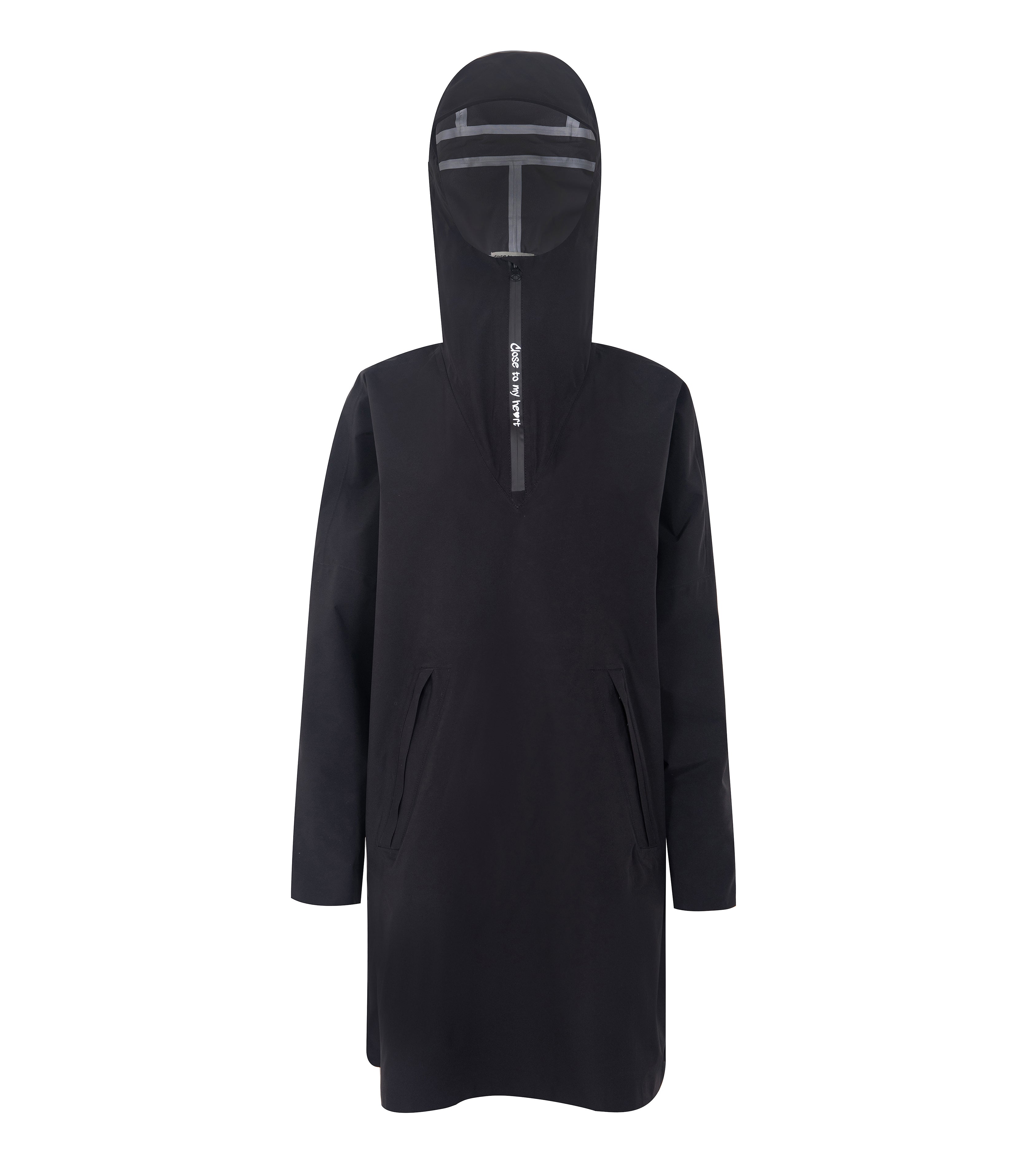Close to my heart Rain regnponcho - vanntett Poncho Black