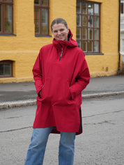 Close to my heart Rain regnponcho - vanntett Poncho Carmine Red