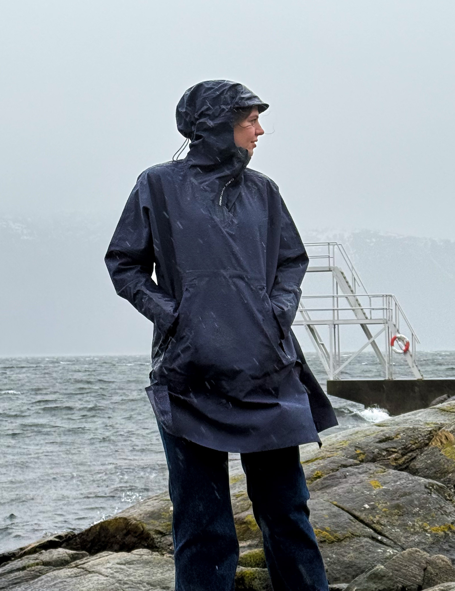 Close to my heart Rain regnponcho - vanntett Poncho Ultra Navy