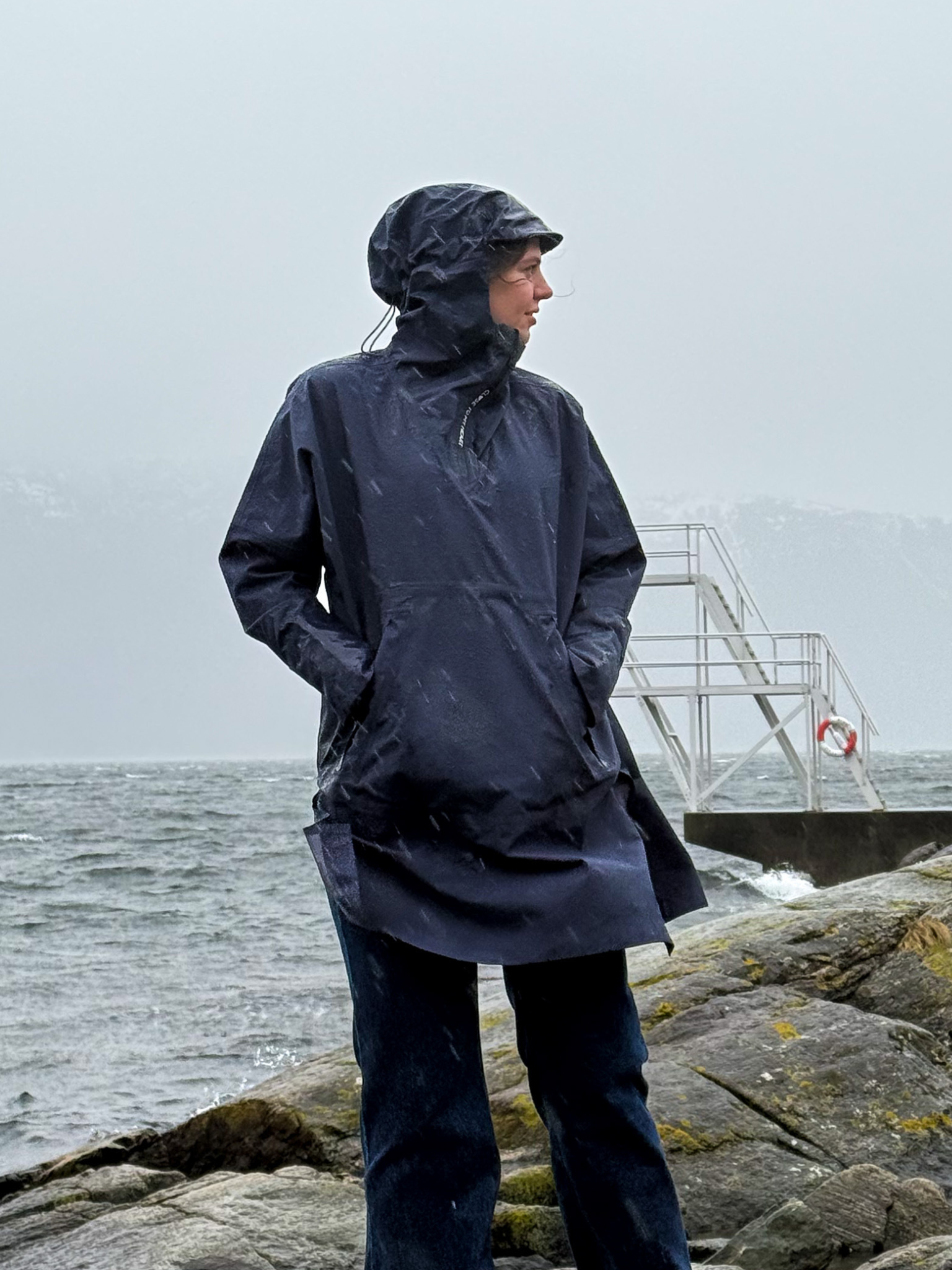 Close to my heart Rain regnponcho - vanntett Poncho Ultra Navy