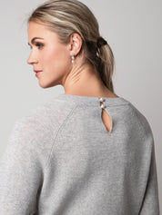 Close to my heart Rhonda sweater Sweater knitted Mist Grey Melange