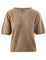 Close to my heart Rikke ull genser kort erm Sweater S/S Hunter