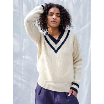 Close to my heart Sadie Sartuul wool sweater Sweater knitted Natural