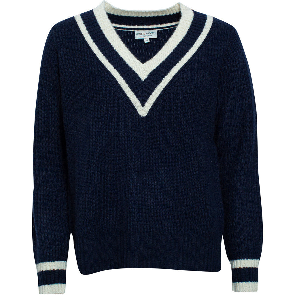 Close to my heart Sadie Sartuul wool sweater Sweater knitted Navy