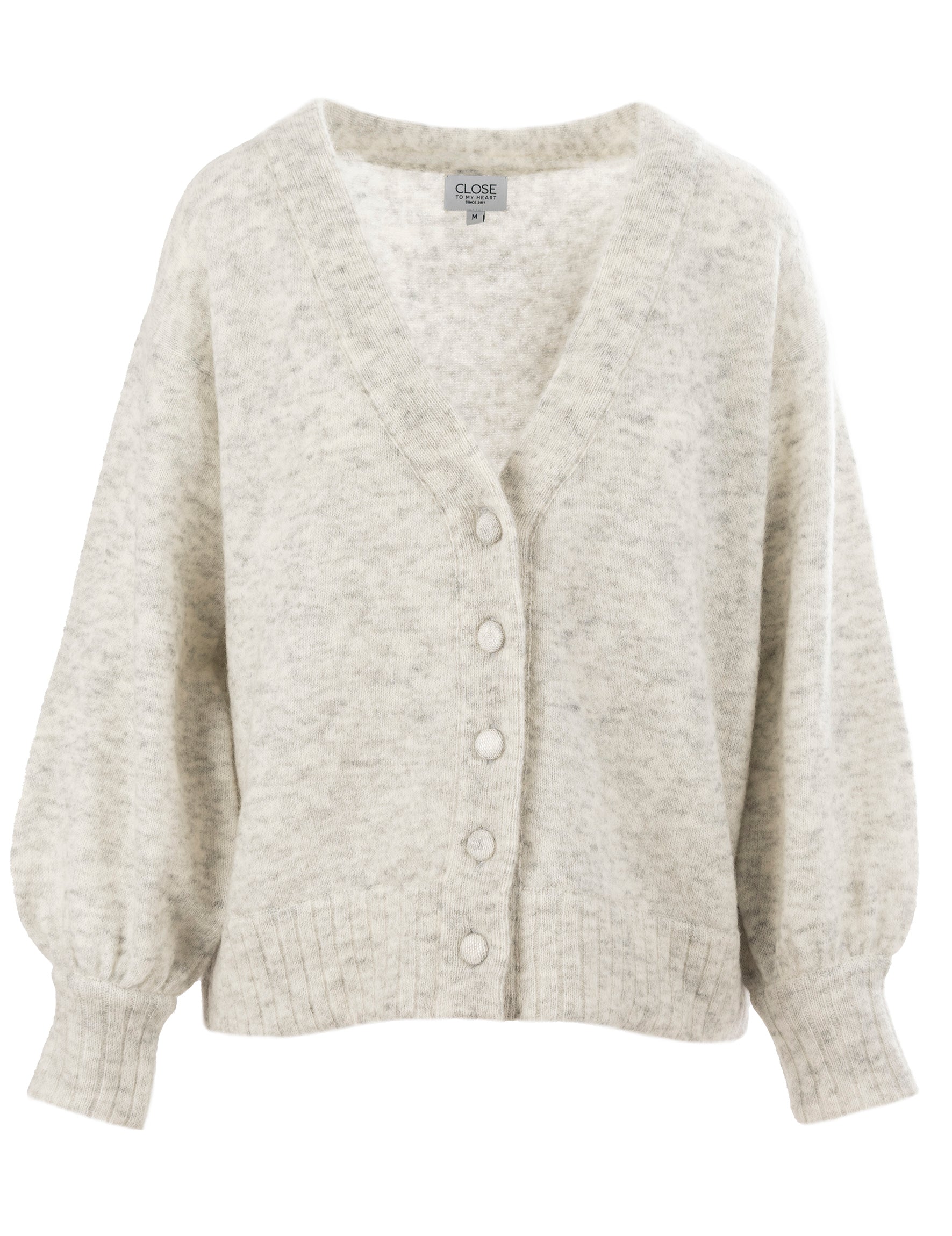 Close to my heart Sally cardigan Cardigan White Grey
