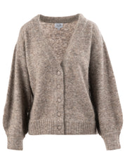 Close to my heart Sally kid mohair cardigan Cardigan Sepia