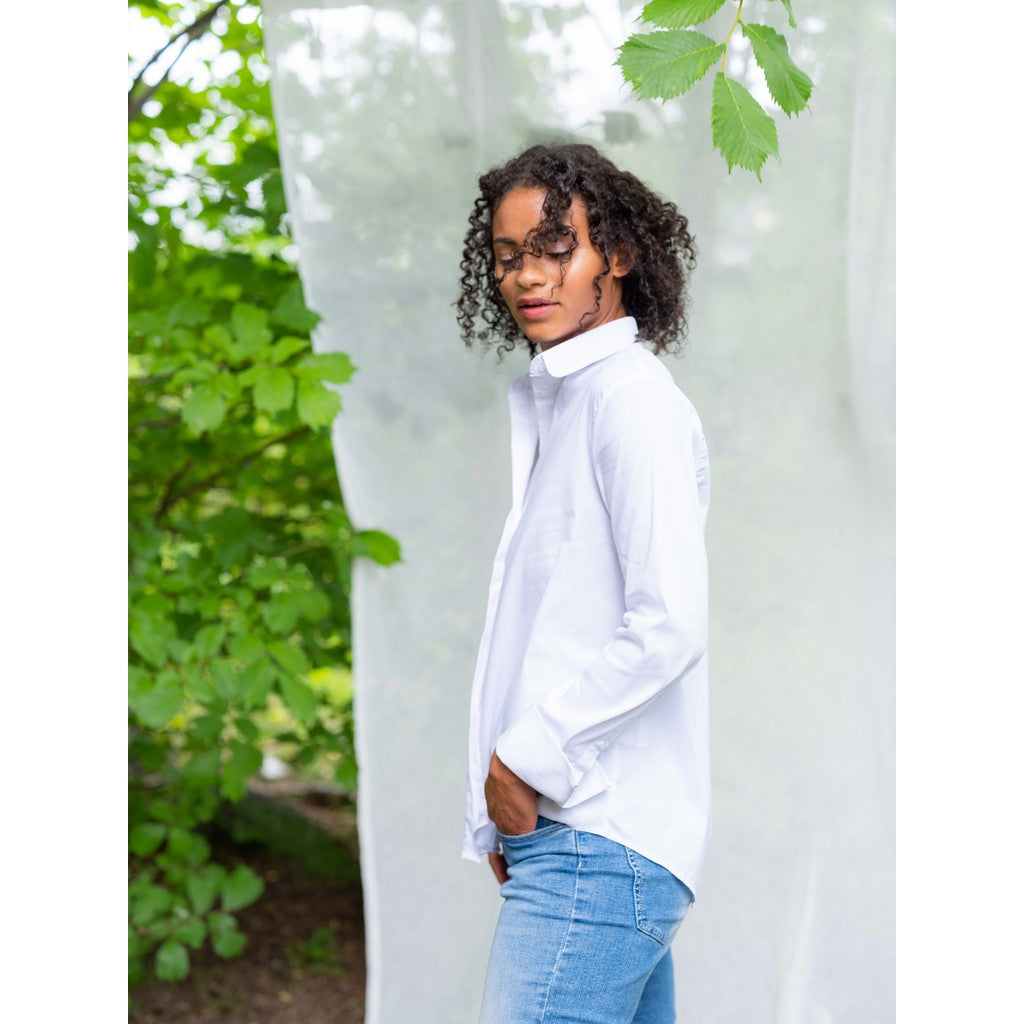 Close to my heart Sam A linjet skjorte Shirt White
