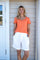 Close to my heart Sandy bomull t-shirt T-shirt Fresh Orange